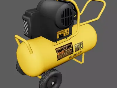 Car props pack  Low-poly 3D model