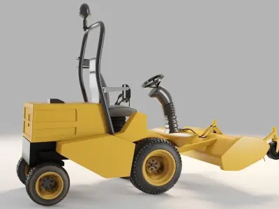 JCB-FM30 3D Model bulldozer 3D model