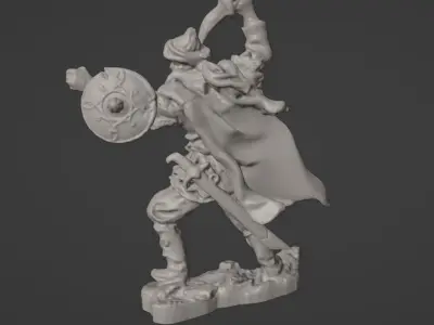 Muslim Combat 3D print model