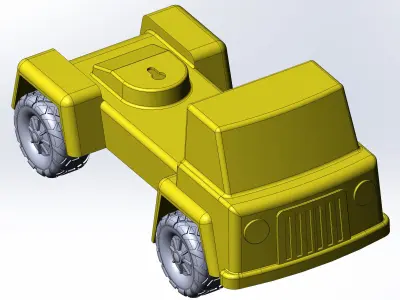 Toy car 3D print model purchase