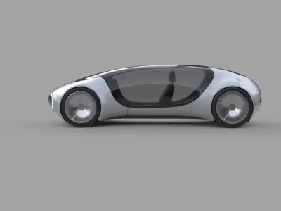 Autonomous Mobility Capsule 3D model