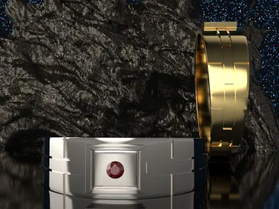 Jewellery ring  3D print model