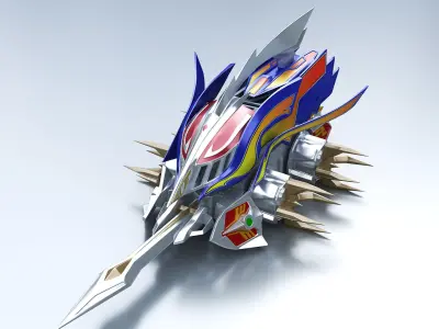 Battle racing 3DMODEL 3D model