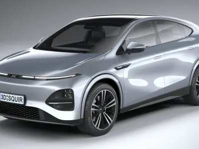 Xpeng G6 2025 3D model