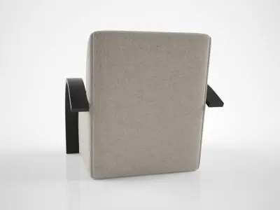 J Robert Scott Hampton Armchair 3D model