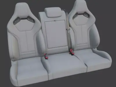 car seat 3d model 3D model