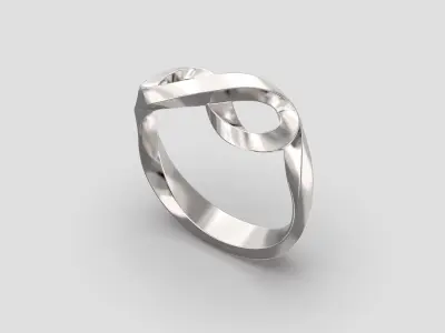 R 175 2 Infinity ring 3D print model