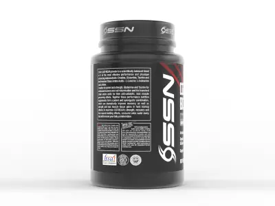 Protein Powder 3D model