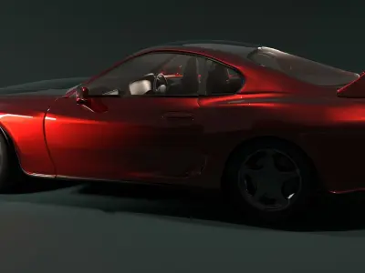 Toyota Supra mk4 3D model
