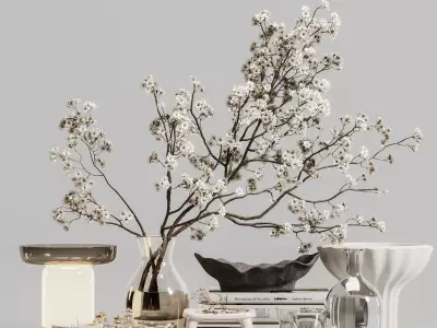 decorative set 153 3D model