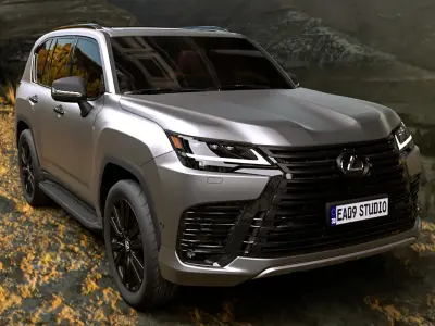 2025 Lexus LX700h 3D model