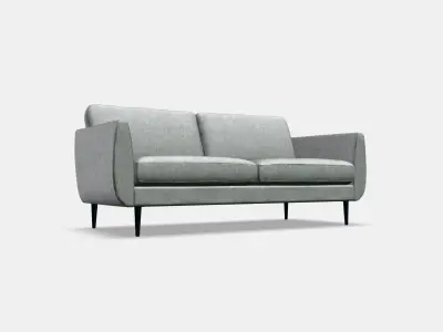 SMEDSTORP 3-seat sofa Low-poly 3D model