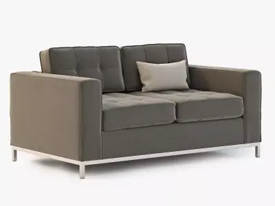 Jane Love Seat 3D model