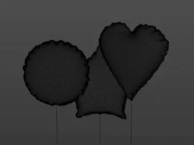 Foil Balloons 3D model