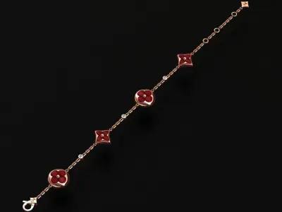 Louis Vuitton-Bracelet 3D print model