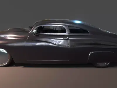 Mercury Monterey 1950 from Stallone movie Cobra 3D model