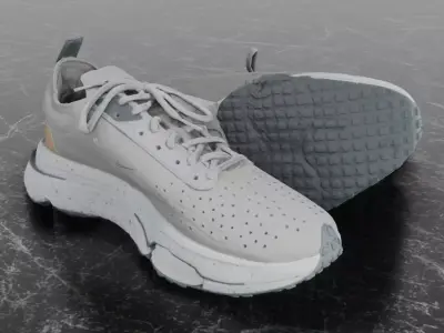 NIKE N354 3D SHOES Low-poly 3D model