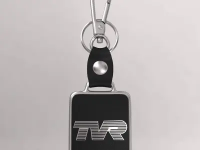 TVR car logo keychain 3d model  3D model