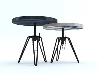 Industrial Table Free 3D model