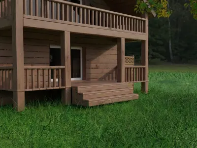 forest house Free 3D model purchase