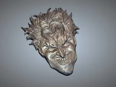 JOKER FACE 3D print model