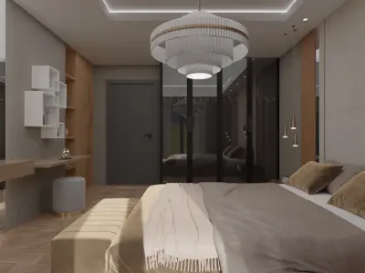 Bedroom Interior 3D model
