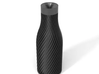 MONEY BOX 02 - SPIRAL Free 3D print model