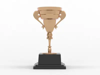 Trophy Cups 3D model 22