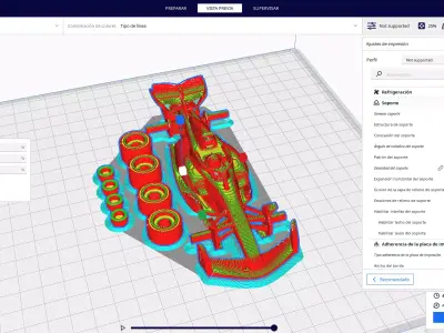 F1 RB19 Formula 1 2023 3D print model