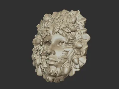 Gorgeous and devil or leave girl V3 design 3D print model