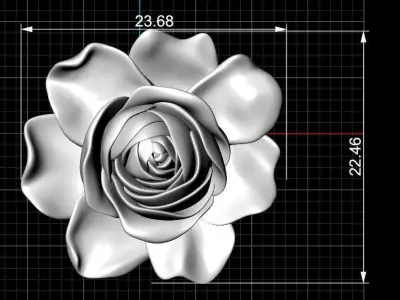 ROSE MODEL 3D print model