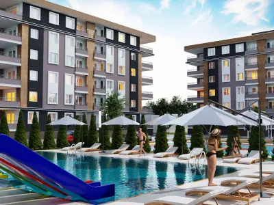 BUILDING PROJECT MODELED WITH QUALITY 3D MAX AND SKETCHUP Low-poly 3D model