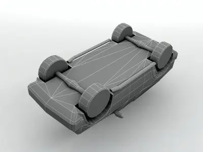  2000 Nissan Xterra SUV 3D model