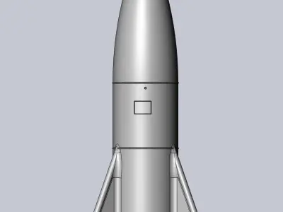 Space-X Starship Hopper Finished Version Printable Model 3D print model