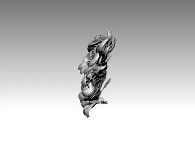 Flowers set  3D print model