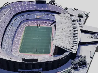 Camp Nou 3D model