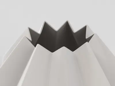 Amanda Betz Folded Vase 3D model