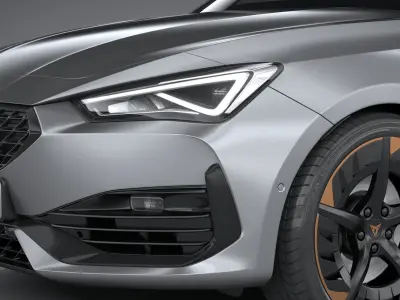 Seat Leon Cupra 5-door 2021 3D model