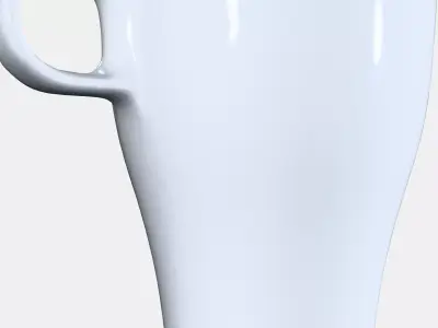 COLORful Mug Low-poly 3D model