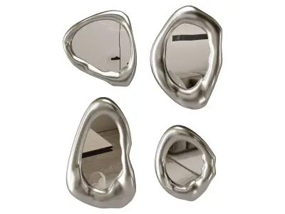 Set Abstract Mirror 3D model