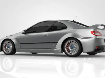 Peugeot 406 Coupe Rocket Bunny 3D model