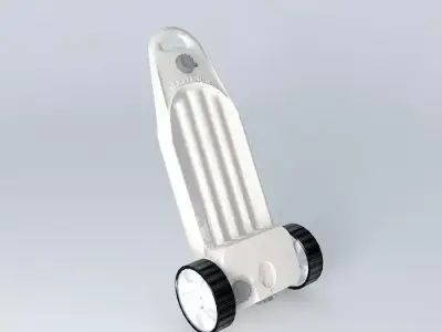 Caravan WASTEHOG manufactured by Aquaroll Free 3D model