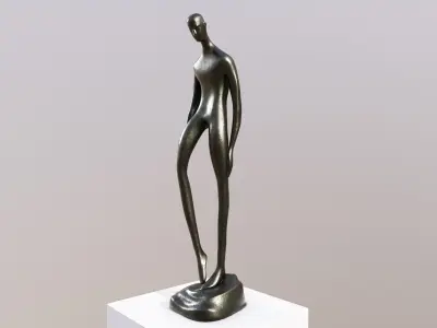 Sculptures Low-poly 3D model