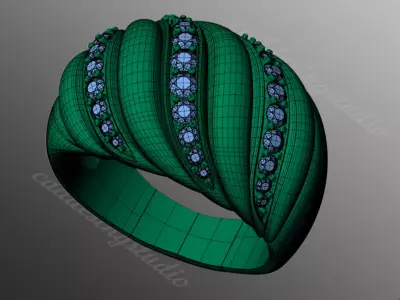 Ring od338 3D print model