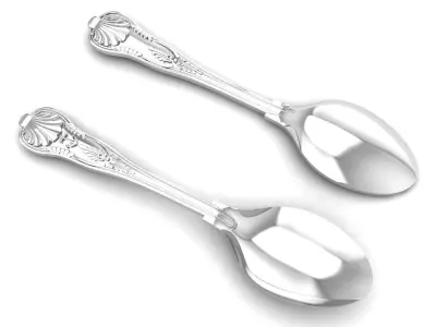 Luxury Decorative Spoon 3D Model  3946 3D print model