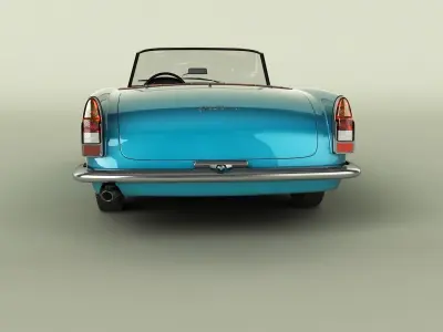 Alfa Romeo 2000 Touring Spider 3D model