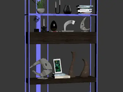 Shelf 3D model 3D model