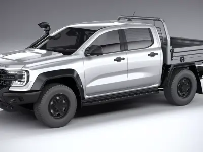 Ranger Super Duty Pickup 2026 3D model