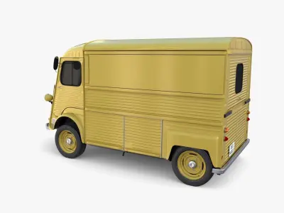 Generic 40s Van 3D model