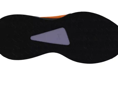  Sport Shoes Under ArmourEcho Sport Shoes Running Low-poly 3D model